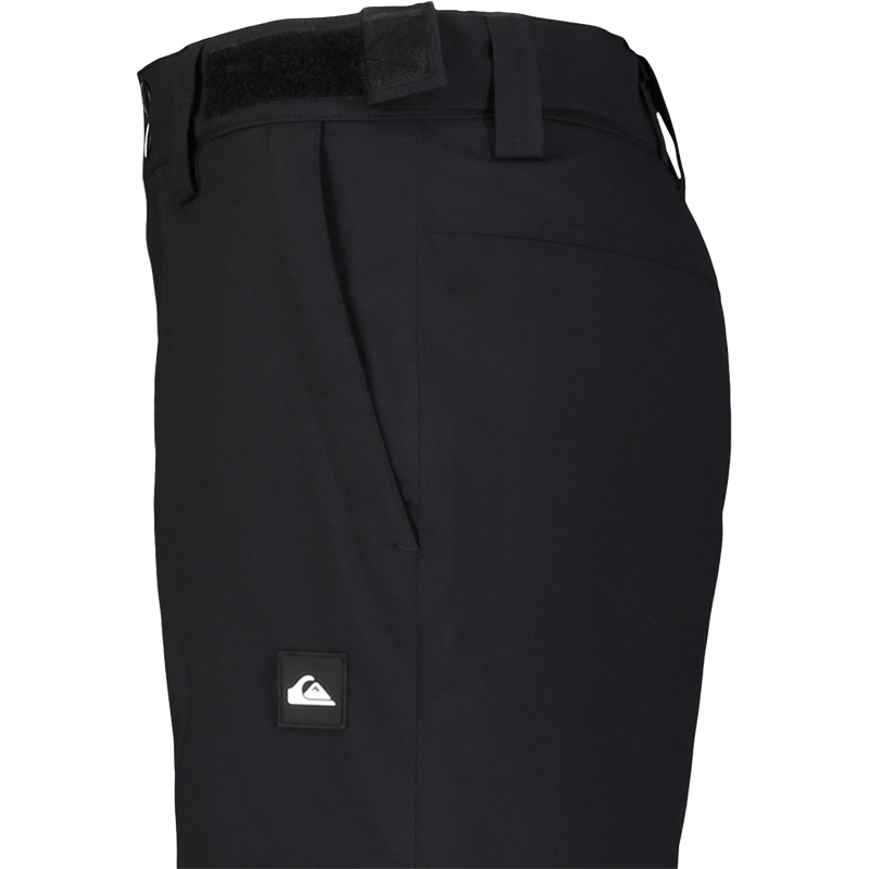 Youth Estate Pant, Quiksilver Youth Estate Pant in Black left pocket and branding