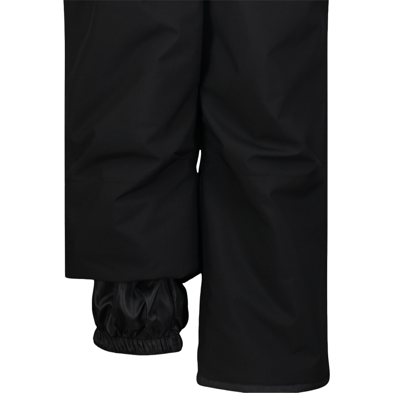 Quikilver Youth Mash Up Bib in Black pant leg extension
