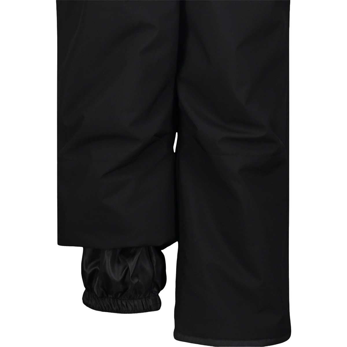 Quikilver Youth Mash Up Bib in Black pant leg extension