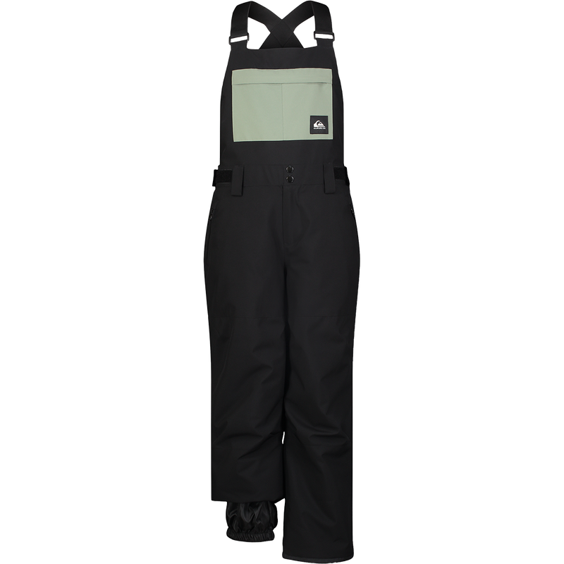 Quikilver Youth Mash Up Bib in Black front