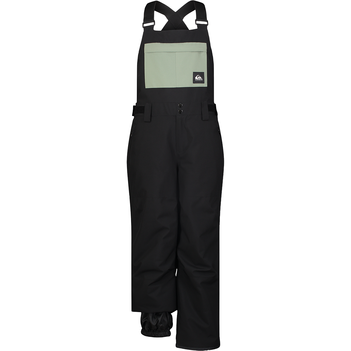 Quikilver Youth Mash Up Bib in Black front