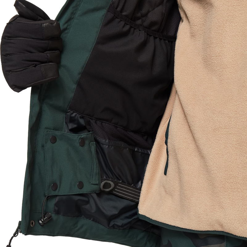 Men's TNP TBT Insulated Jacket, Oakley Men's TNP TBT Insulated Jacket goggle pocket