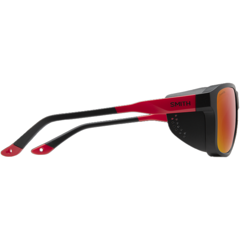 Embark, Smith Embark in Matte Black Horizon Red left