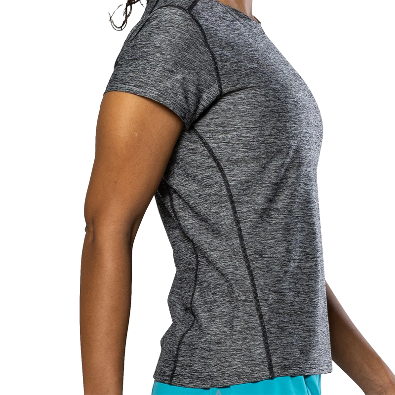Women's Qualifier Tee, Nathan Women's Qualifier Tee in Black Heather right