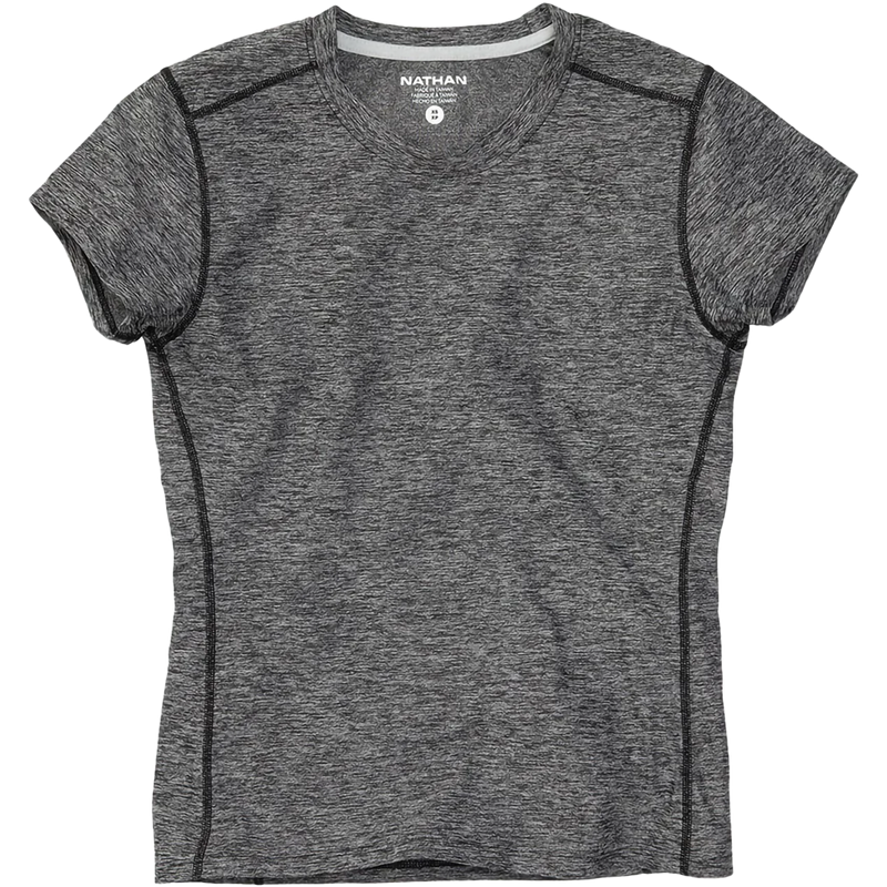 Women's Qualifier Tee, Nathan Women's Qualifier Tee in Black Heather front