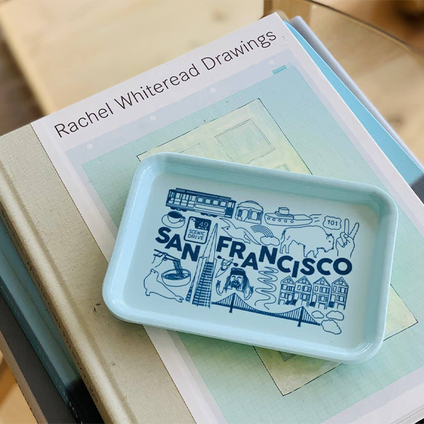 San Francisco Small Tray, Maptote San Francisco Small Tray on books