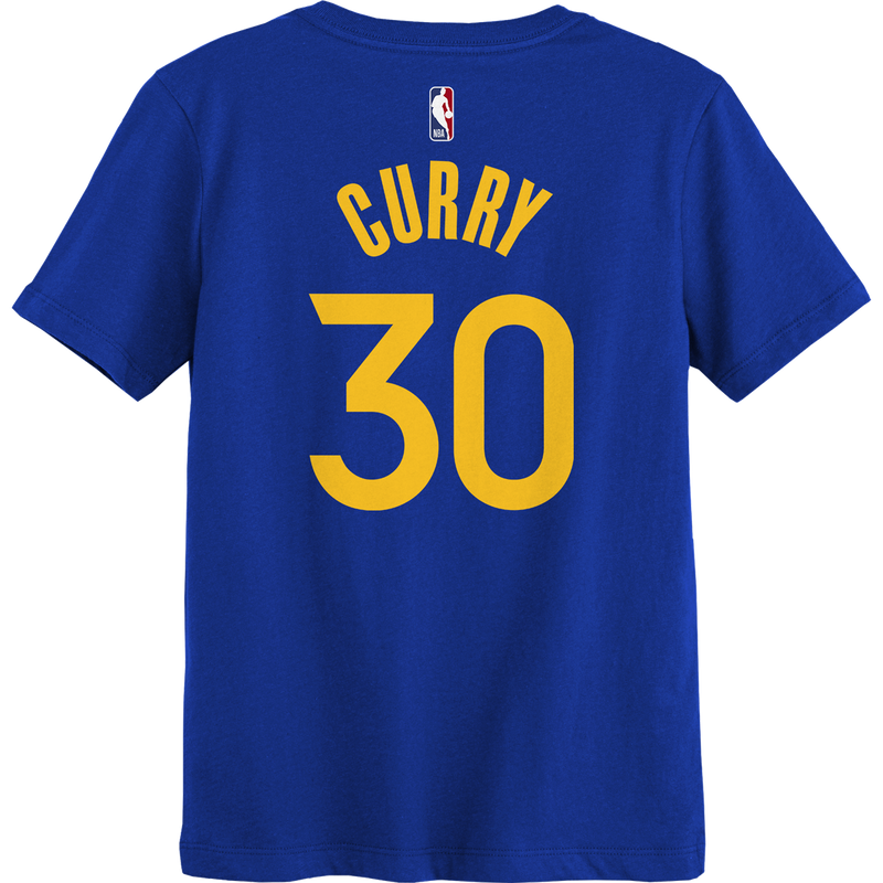 Youth Warriors Curry Name Number Tee, Outerstuff Youth Warriors Curry Name Number Tee back