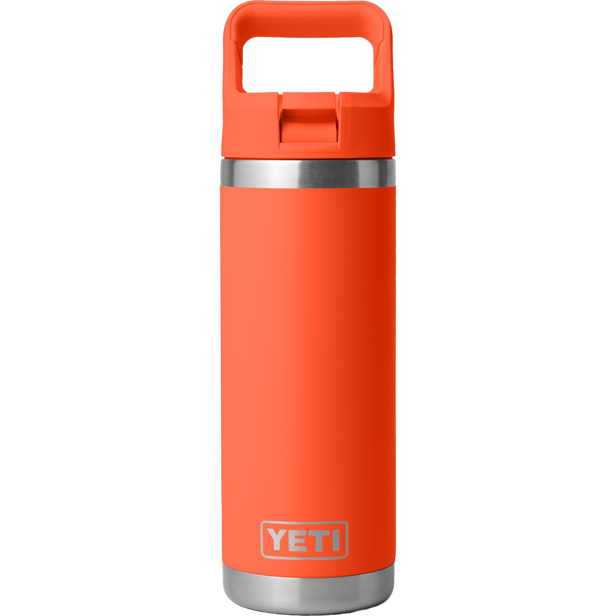 Rambler 18 oz Bottle with Color Matching Straw Cap alternate view