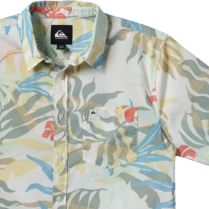 Men's Blueweed Classic Short Sleeve, Quiksilver Men's Blueweed Classic Short Sleeve Front Pocket