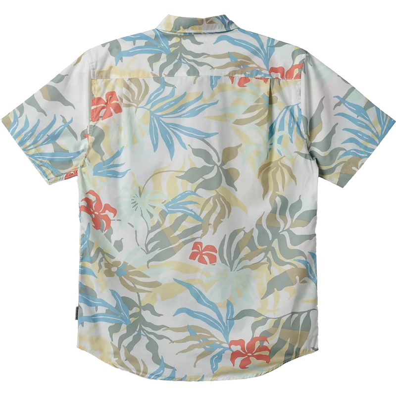 Men's Blueweed Classic Short Sleeve, Quiksilver Men's Blueweed Classic Short Sleeve Back