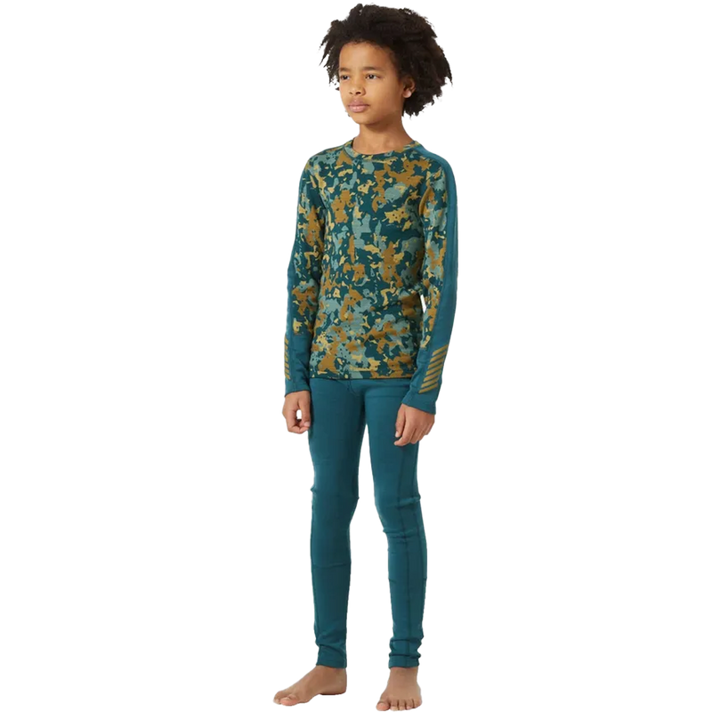 Youth Jr Graphic LIFA Merino Base Layer Set, Helly Hansen Youth Jr Graphic LIFA Merino Base Layer Set front