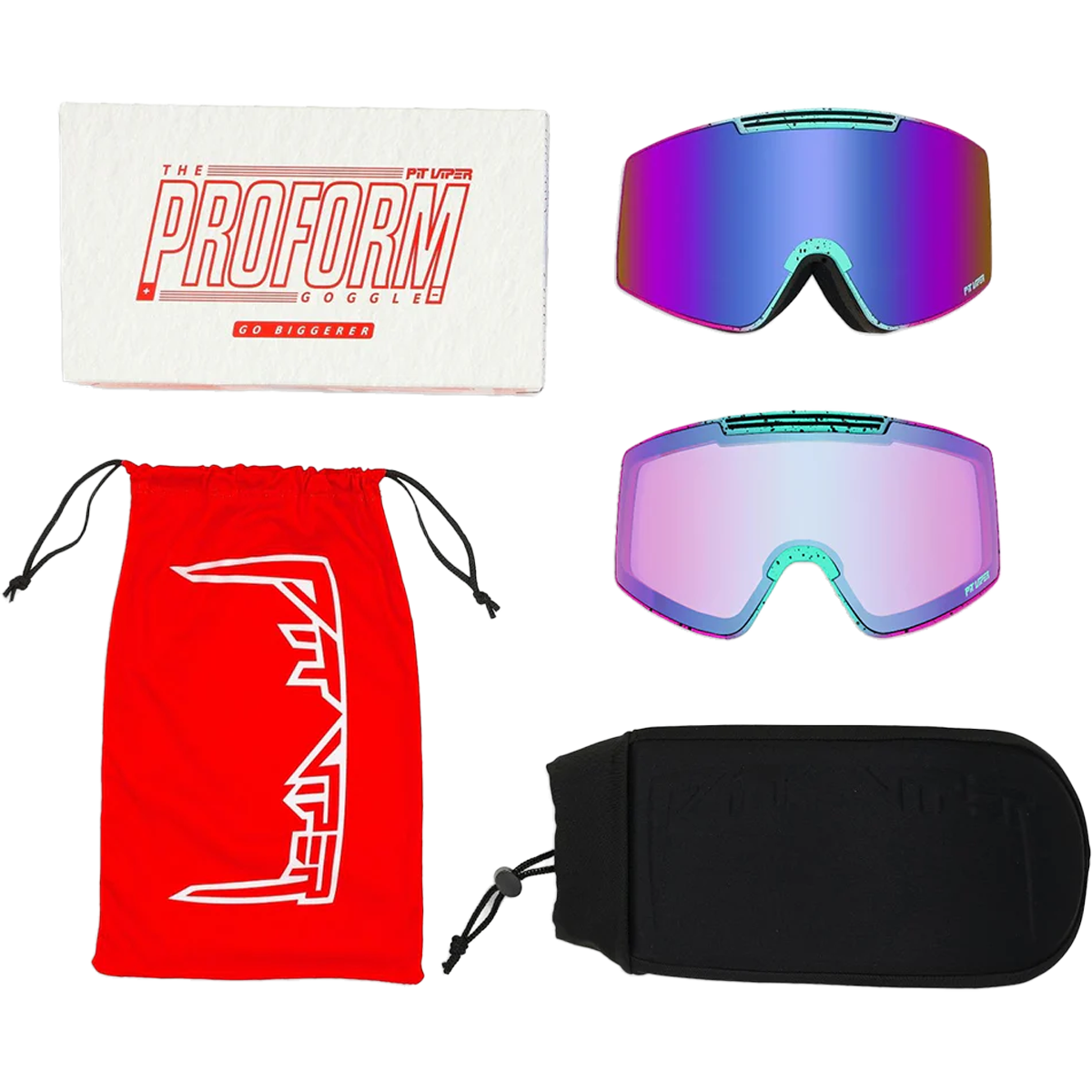 The Proform Goggle + Bonus Lens alternate view