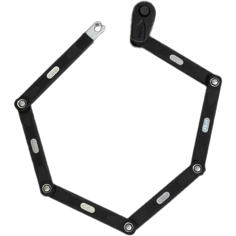 Abus Bordo XPlus Folding Lock 120cm, HLC Abus Bordo XPlus Folding Lock 120cm unfolded