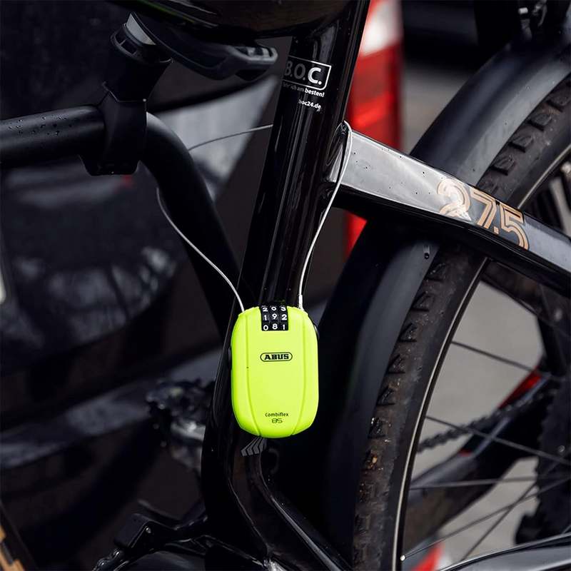 Abus CombiFlex Rest 105, 105cm, HLC Abus CombiFlex Rest 105, 105cm on bike