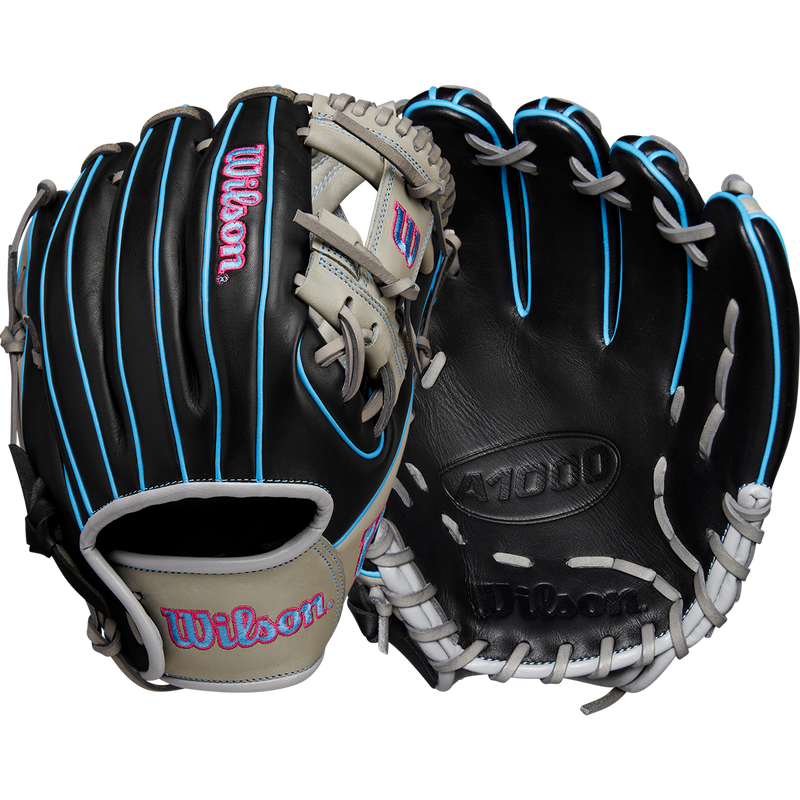 A1000 DP15 Infield - 11.5" H-Web, Wilson A1000 DP15 IF - 11.5" H-Web 2025 back and palm