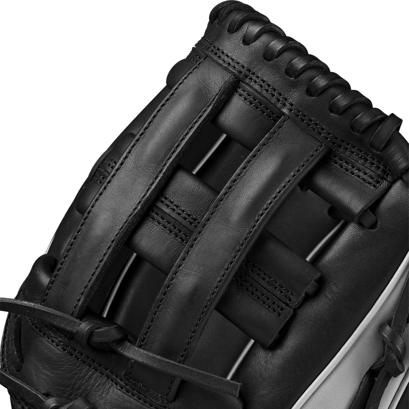 A1000 1750 Outfield - 12.5" Dual Post Web, Wilson A1000® 1750 12.5” Outfield Baseball Glove webbing