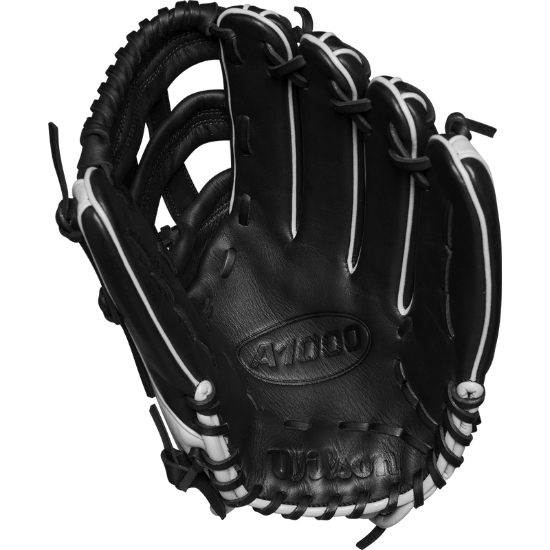A1000 1750 Outfield - 12.5" Dual Post Web, Wilson A1000® 1750 12.5” Outfield Baseball Glove palm