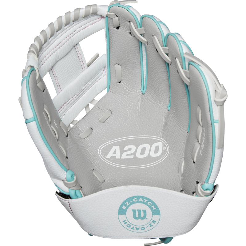Youth A200 10" EZ Catch Right Hand Throw, Wilson A200 10" EZ Catch palm