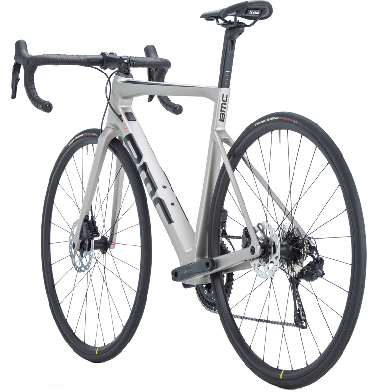 Teammachine SLR FIVE, BMC Teammachine SLR FIVE 3/4 view rear alt side