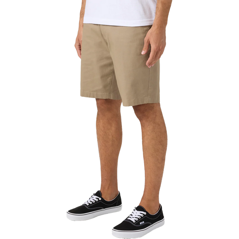 Men's Jay Stretch Short, O'neill Men's Jay Stretch Short in KHA Khaki front left