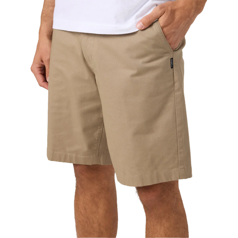 Men's Jay Stretch Short, O'neill Men's Jay Stretch Short in KHA Khaki front left