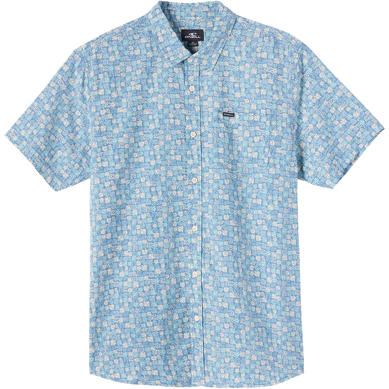 Men's Oasis Eco Short Sleeve Standard, O'Neill Oasis Eco Short Sleeve Standard in Copen Blue