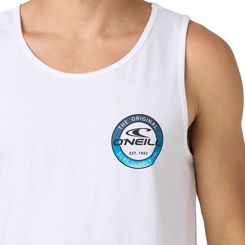 Men's Coin Flip Tank, O'Neill Men's Coin Flip Tank Front Logo