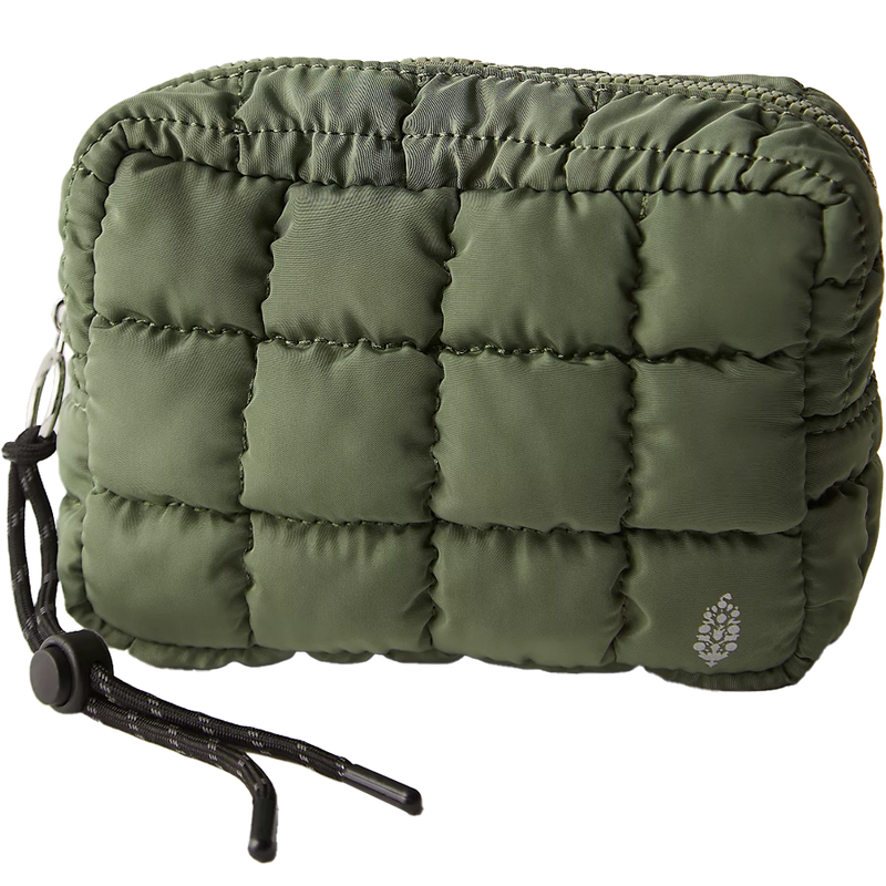 Free People Movement Quilted Mini Case in Washed Sage