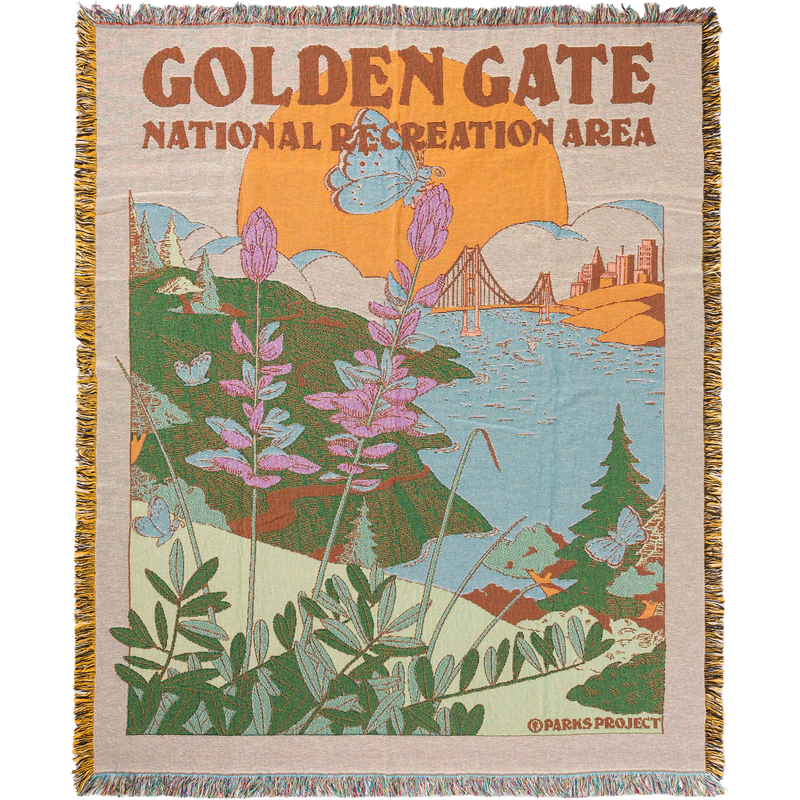 San Francisco Woven Blanket, Featured Image