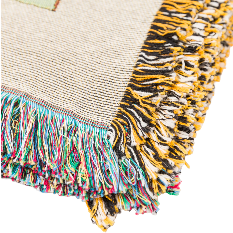 San Francisco Woven Blanket, Parks Project San Francisco Woven Blanket trim detail