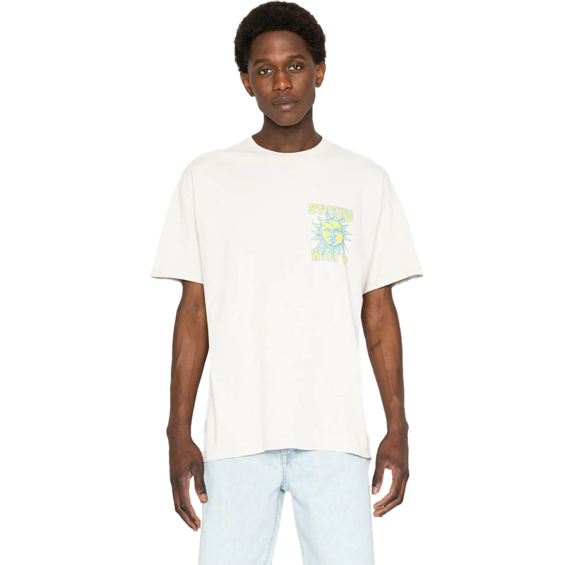 Stick With Passion Tee, BDG Stick With Passion Tee in Ecru front