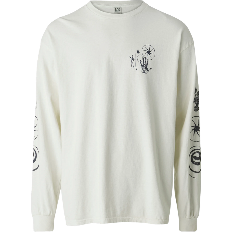 Men's Nature Drawing Long Sleeve, Featured Image