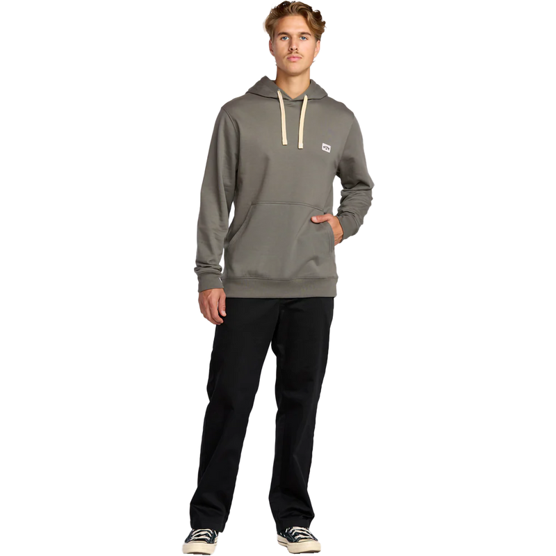 Men's All Day Pullover Hoody, Billabong Men's All Day Pullover Hoody in PEW Pewter front