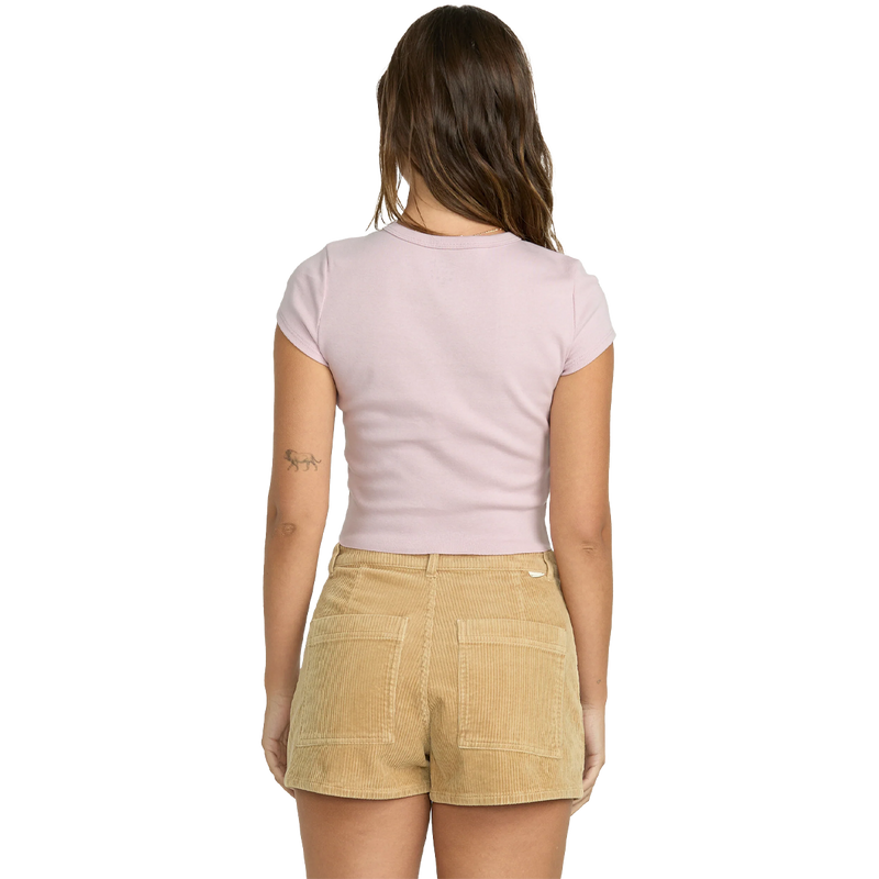 Women's Tropical Mindset Short Sleeve Tee, Billabong Women's Tropical Mindset Short Sleeve Tee Back