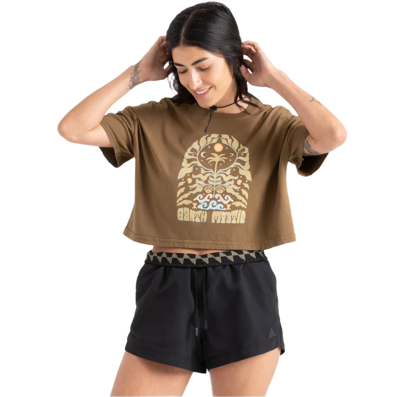 Women's Earth Mystic Boxy Crop, Featured Image