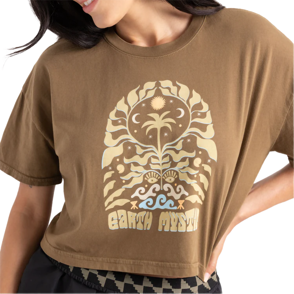 Women's Earth Mystic Boxy Crop alternate view