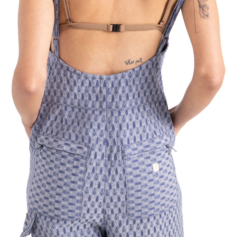 Women's Paseo Overall, Roark Women's Paseo Overall Back Pockets