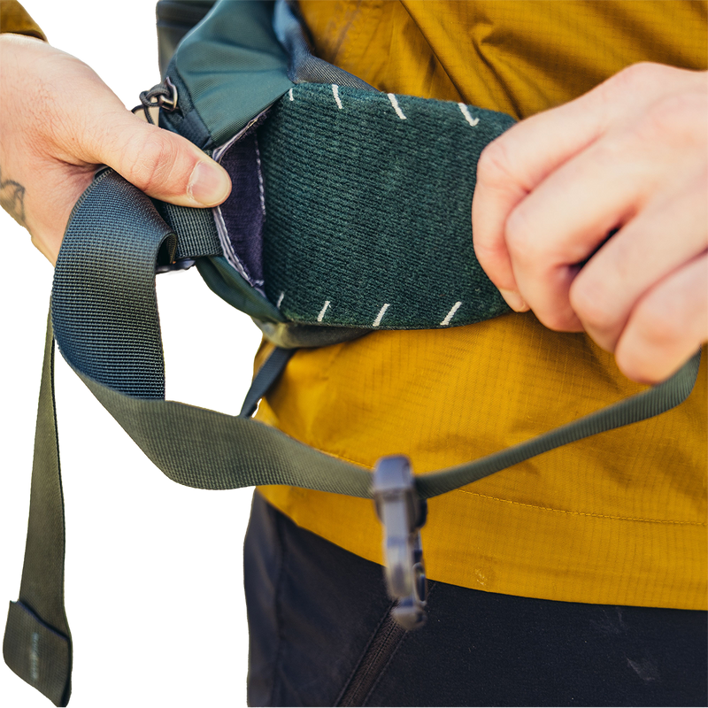 Paragon 60, Gregory Paragon 60 in Cascade Green hipbelt adjuster