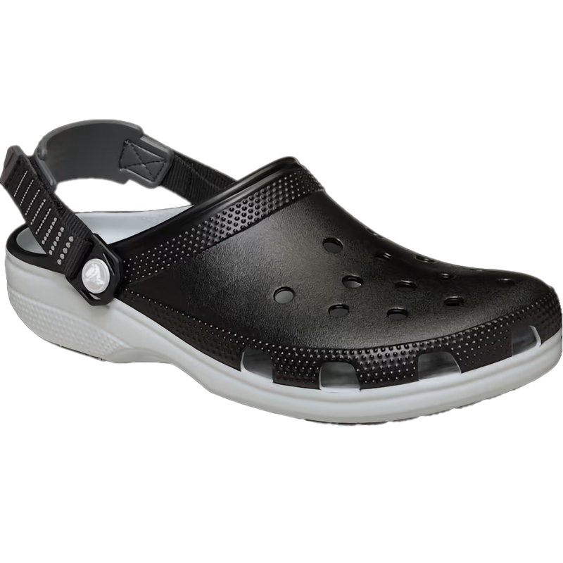 Men's Classic Turbo Clog, Crocs Classic Turbo Clog in Black right