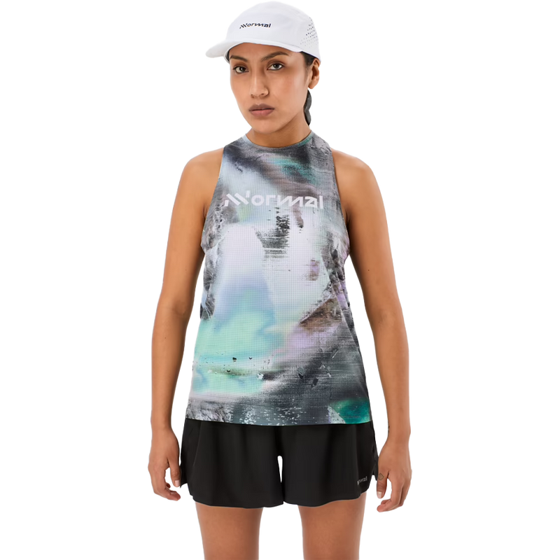 Women's Race Tank, Nnormal Women's Race Tank Front