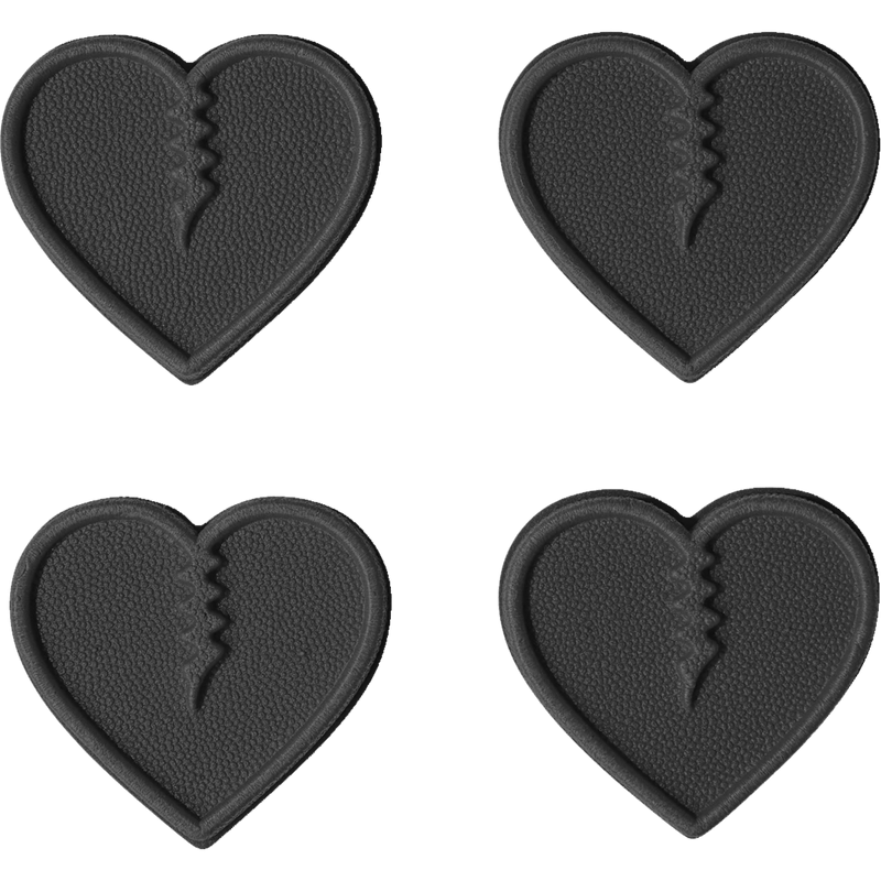 Mini Hearts, Crab Grab Mini Hearts in Black
