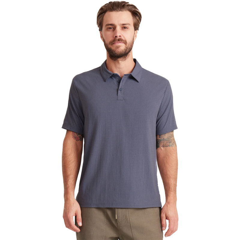Men's Bless Up Polo, Roark Men's Bless Up Polo Front