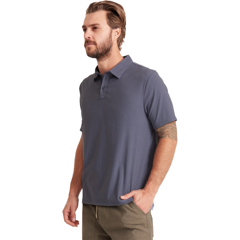 Men's Bless Up Polo, Roark Men's Bless Up Polo 3/4 Front