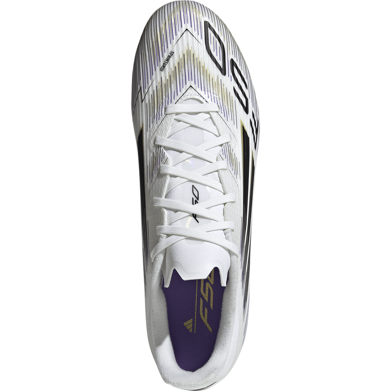 F50 League FG/MG WC, Adidas F50 League FG/MG WC 2025 in White/Black/Gold top