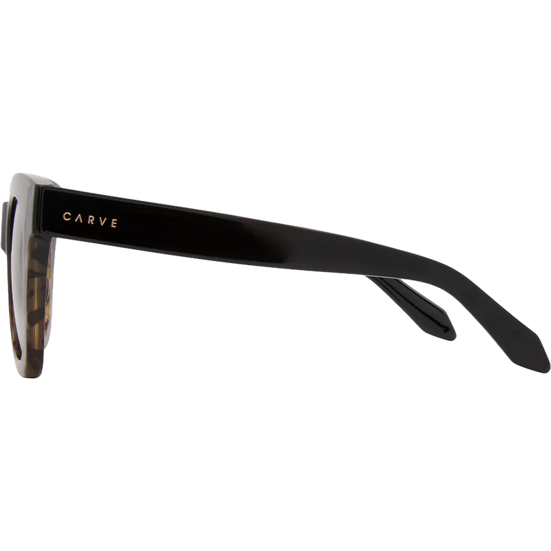 Elba, Carve Elba in Black/Milky Tort + Brown Polarized left