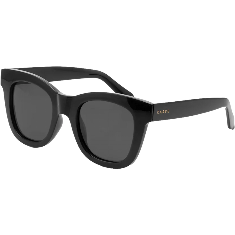 Elba, Carve Elba Gloss Black + Dark Grey Polarized front left