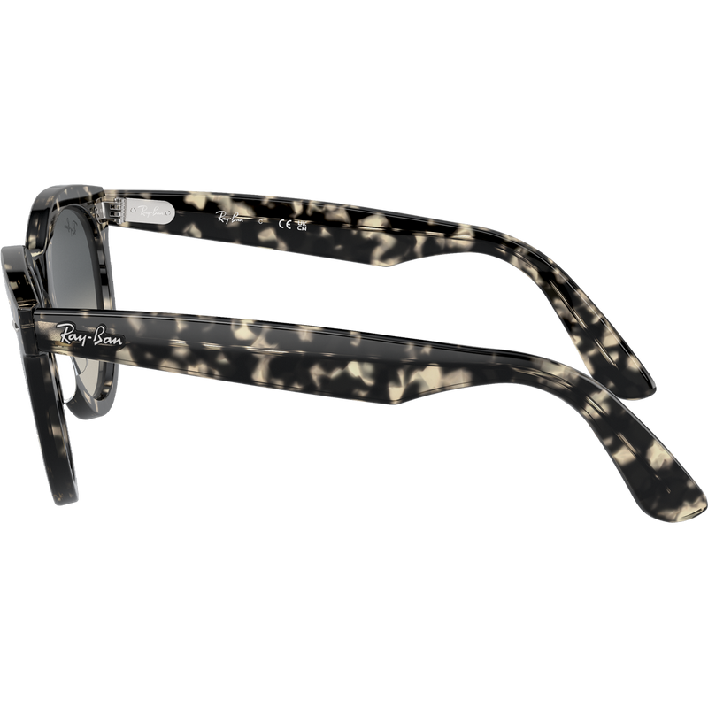 Wayfarer Way - Polished Grey/Havana Grey, Ray Ban Wayfarer Way Polished Grey Havana Grey side
