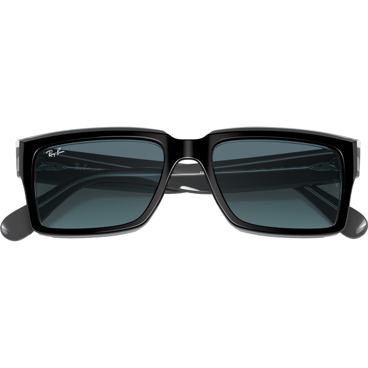 Inverness - Polished Black On Transparent/Blue Gradient – Sports
