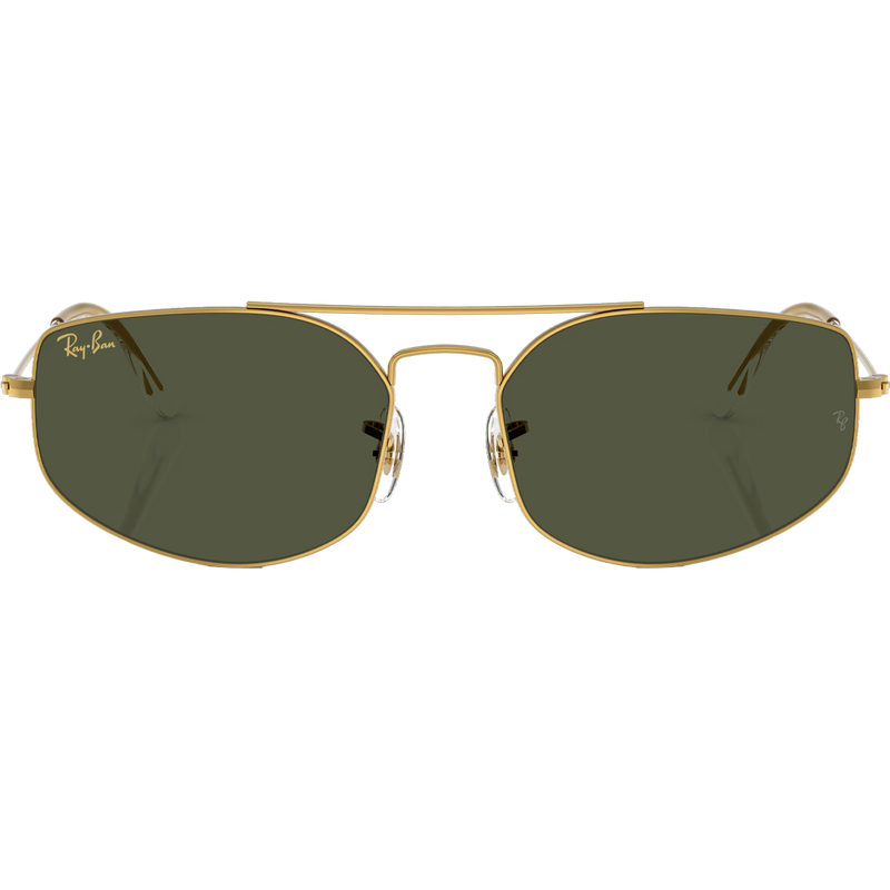Explorer V - Polished Legend Gold/G-15 Green, Ray Ban Explorer V in Polished Legend Gold G-15 Green front