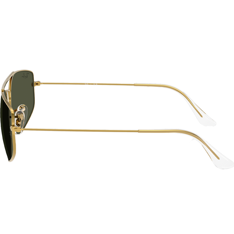 Explorer V - Polished Legend Gold/G-15 Green, Ray Ban Explorer V in Polished Legend Gold G-15 Green side